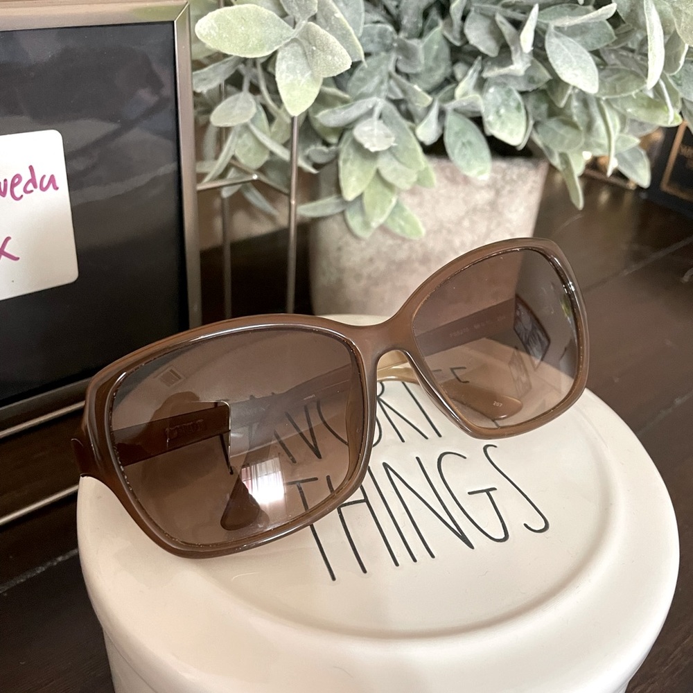 Fendi brown singlases good condition